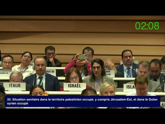 Israel introduces amendment calling for the release of hostages at the 77th World Health Assembly