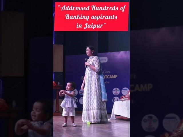 Addressed Hundreds of Banking Aspirants in Jaipur | Smriti Sethi