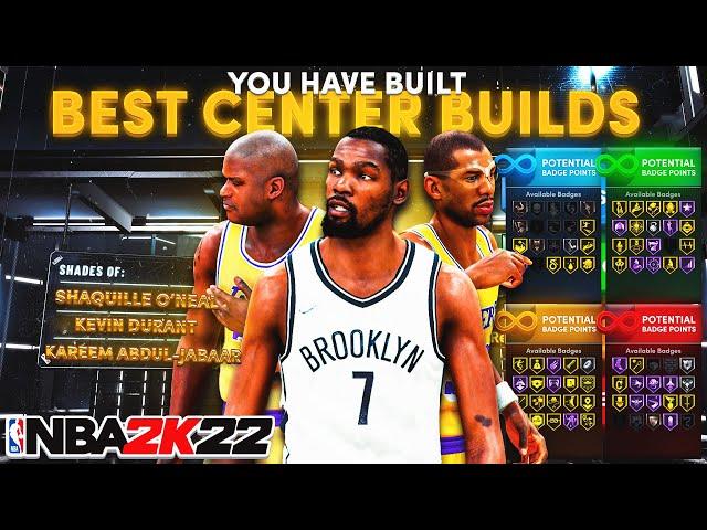 Top 3 Best Center Builds in NBA 2K22 NEXT GEN! BEST BIGMAN BUILDS IN NBA2K22! BEST BUILD 2K22!