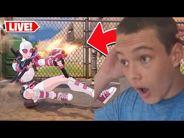 LIVE - GWENPOOL'S DUAL SMGS ONLY CHALLENGE, CAN WE WIN?