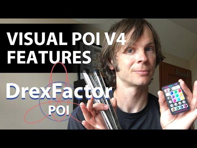 Visual Poi version 4 by Pyroterra Lighttoys Review & Walkthrough