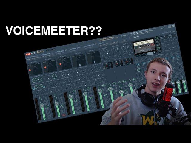 HOW TO MAKE YOUR MIC SOUND AMAZING!! (VOICEMEETER TUTORIAL)