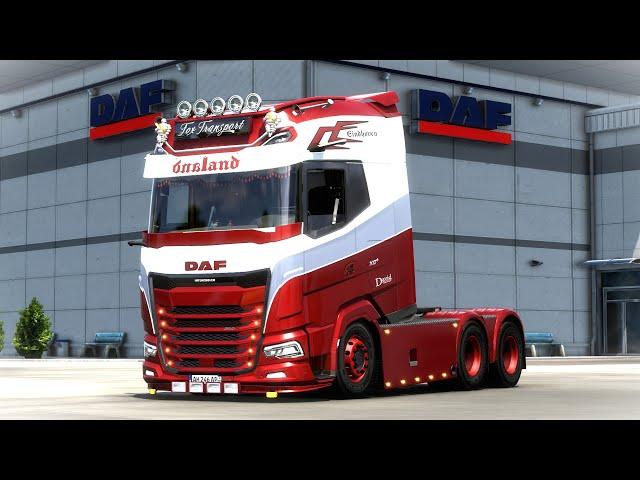 ETS2 Daf XG+ 2021 Free Tuning Pack Mod