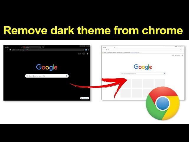 How to turn off dark mode google chrome? - Smart Enough