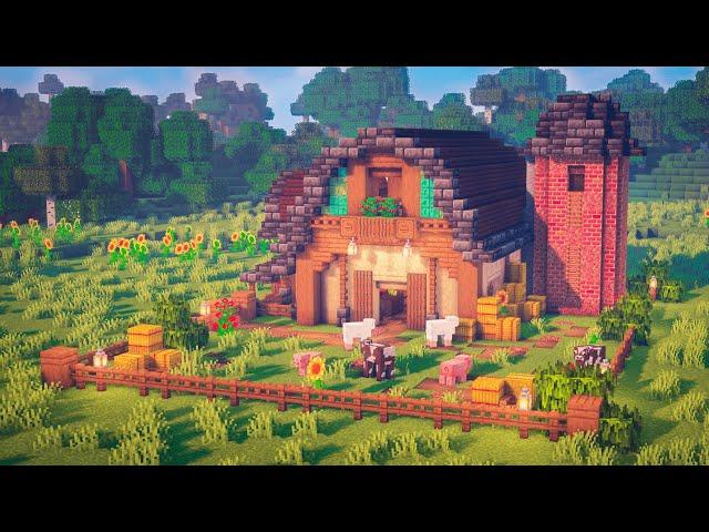 Minecraft | How to Build a Barn