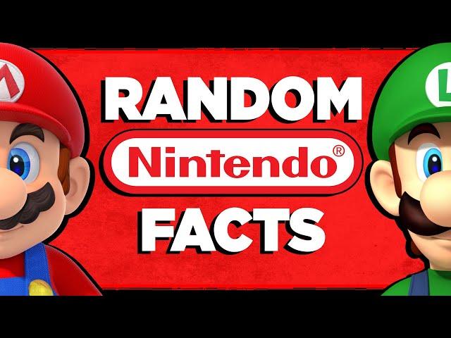 This Video Is Full Of RANDOM Nintendo Facts!