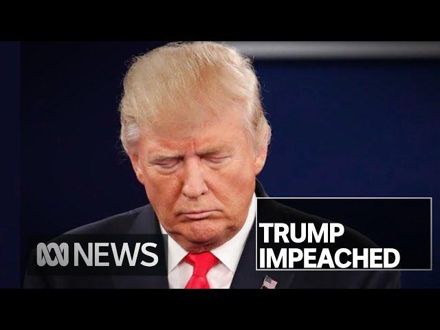 Donald Trump impeached for abuse of power and obstruction of Congress | ABC News