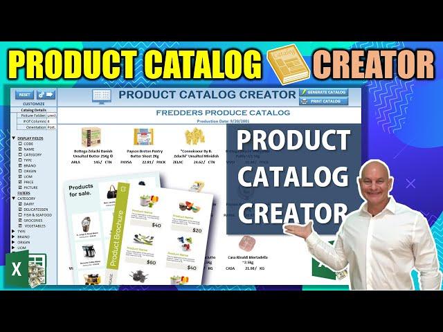 Learn How To Create This One-Click Product Catalog Creator From Any Excel Table [Free Download]