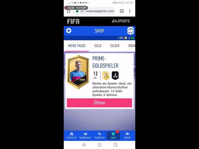 FIFA 19 Cristiano Ronaldo in Web App