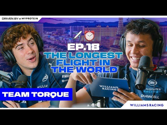 THE LONGEST FLIGHT IN THE WORLD | Team Torque Ep.18 | Qatar GP