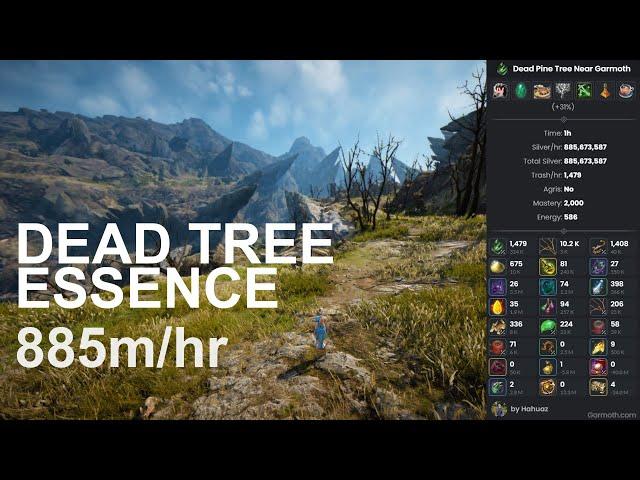 BDO Per Hour Money | Gathering - Dead Tree Essence