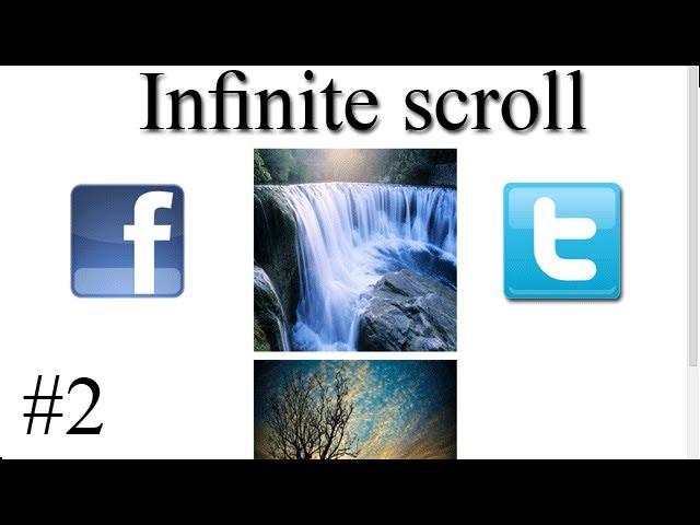 # 2 | How to create an Infinite Scroll | PHP/jQuery/Ajax