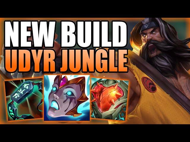 I REALLY LIKE THIS NEW UDYR JUNGLE BUILD PATH A LOT FOR CARRYING! - Gameplay Guide League of Legends