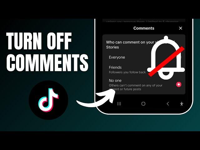 How to Turn Off Comments on TikTok