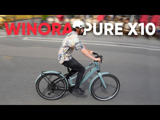 Test du Winora iRide Pure X10 : c'est quoi CE MOTEUR ?