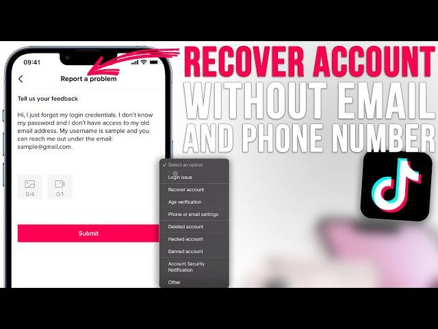 How to Recover TikTok Account WITHOUT Email/Phone Number!