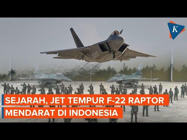 Pertama dalam Sejarah, Jet Tempur Siluman F-22 Raptor Akan Mendarat di Indonesia