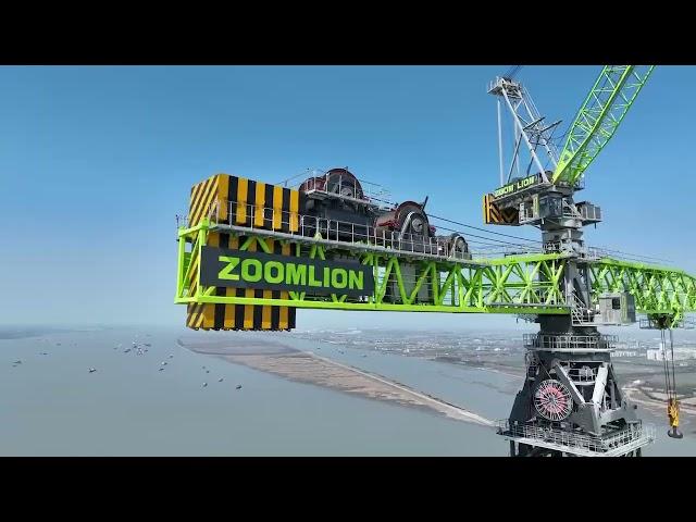 The World’s 1st over 10,000 ton meter Tower Crane- Zoomlion 12000-450