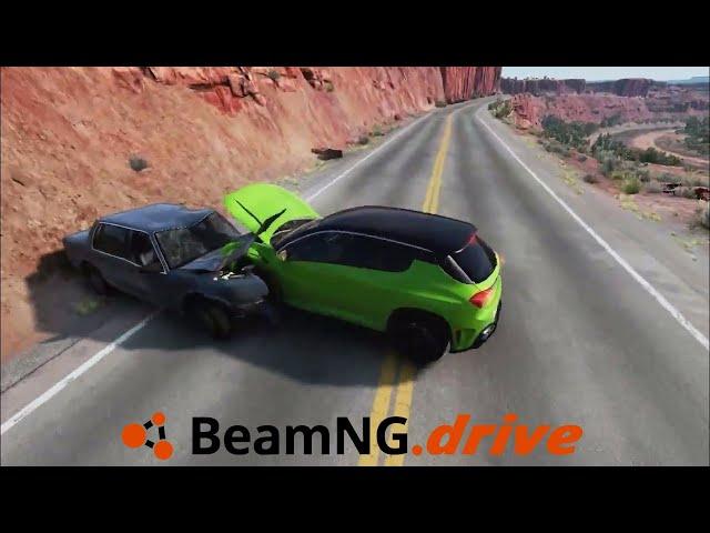 BeamNG - High Impact Car Crashes #1