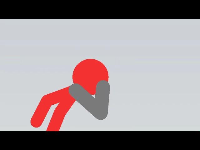 Stickman fight animation, red VS blue | stick nodes