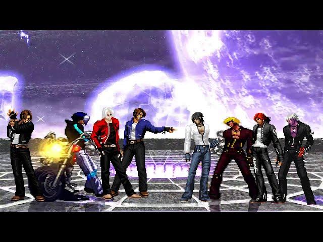 [KOF Mugen] Kyo Kusanagi Team vs Super K' Team