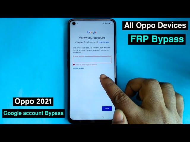 All Oppo Devices FRP Bypass | All Oppo FRP/Google Account Bypass 2021 Trick Without PC Any Model |