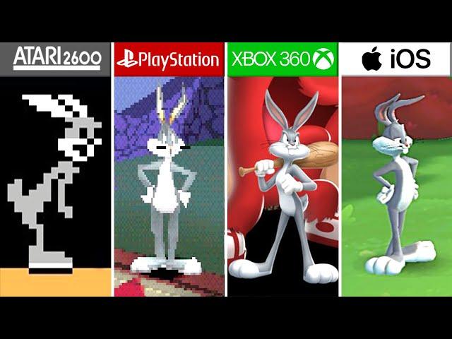 Evolution Of Bugs Bunny Games (1983 - 2023)