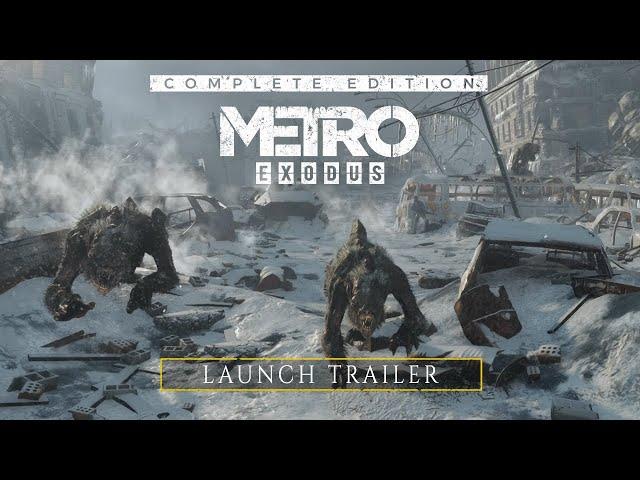 Metro Exodus - Xbox Series X|S & PS5 Launch Trailer  (Official 4K)