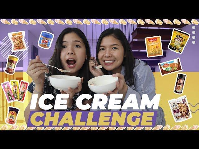 GIGA Challenge #3 - Es Krim & Topping Unik TWINS CHALLENGE