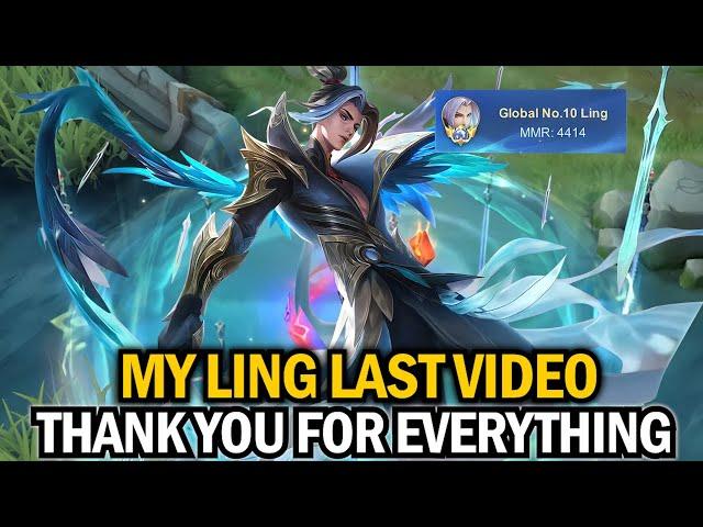 MY LING LAST VIDEO...