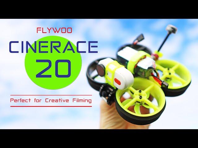 The new FLYWOO CINERACE 20 Drone - Perfect for creative filming