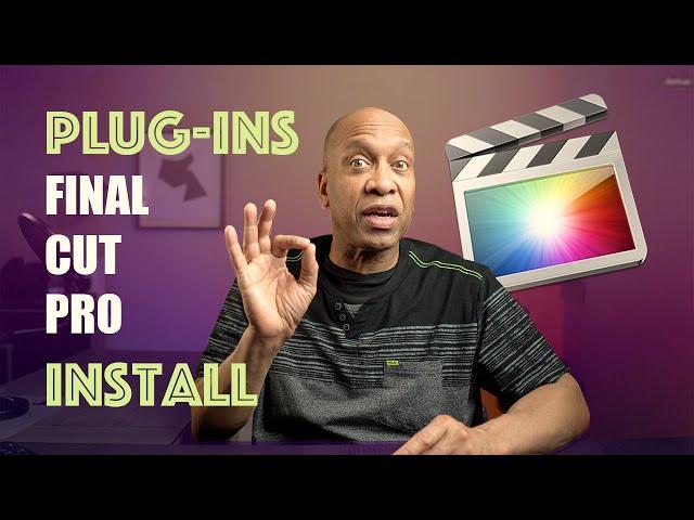 How to INSTALL Final Cut Pro PLUGINS - Titles & Transitions -CORRECT WAY!