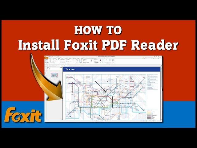 How to install Foxit PDF Reader