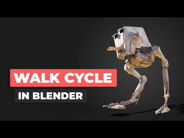 Walk Cycle Animation in Blender (Tutorial)