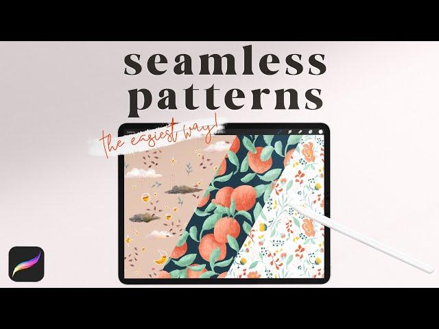 Perfect Seamless Pattern Repeats in Procreate 5