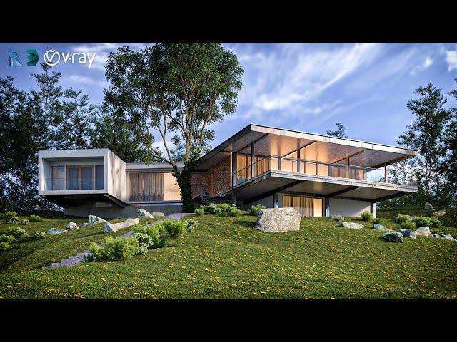 Revit To 3Dsmax Vray 5 Exterior Rendering #4