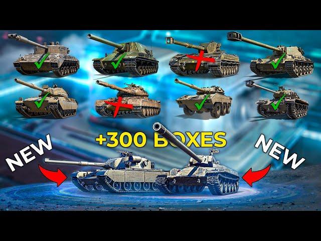 ALL 10 Box Premium Tank Review + Opening 300 Lockboxes | World of Tanks