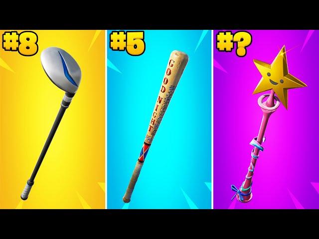 30 *BEST* TRYHARD Fortnite Pickaxes!