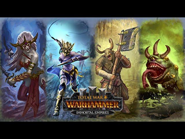 Naked & Afraid (Of No One) Dark Elves vs Nurgle // Total War: WARHAMMER 3