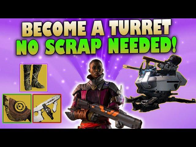 BROKEN Auto Turret Build Wreck Everything! Unkillable Secant Filaments Warlock Build - Destiny 2