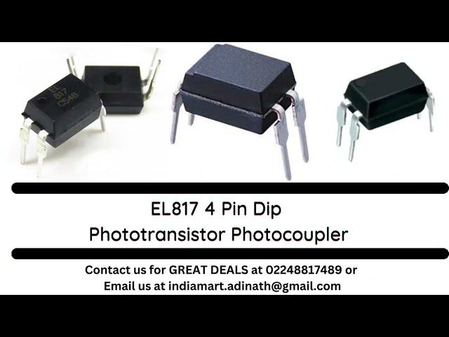 EL817 4-Pin Dip Phototransistor Photocoupler