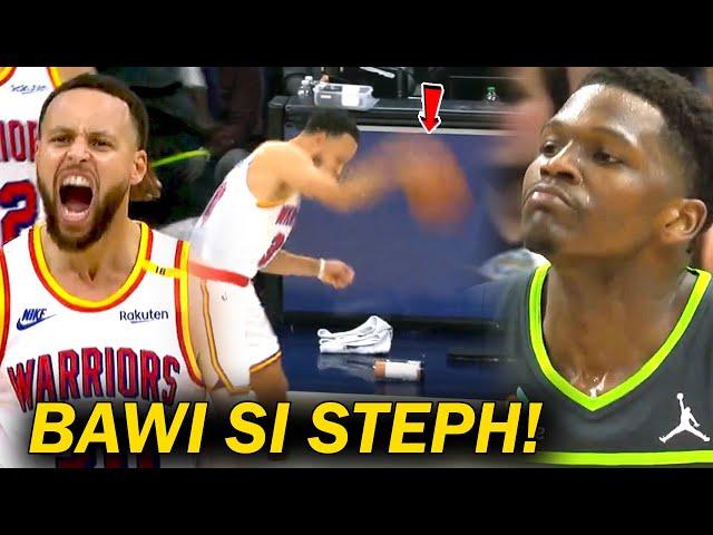 NIGHT-NIGHT ulit si Edwards kay Steph Curry, napa standing ovation lahat kay Zaito!