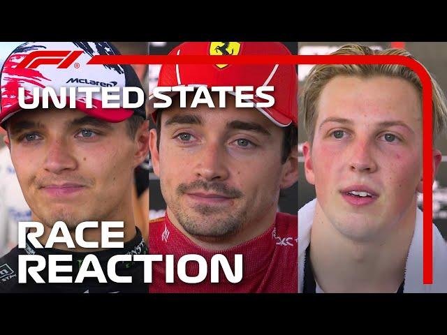 Drivers React After The Race | 2024 United States Grand Prix