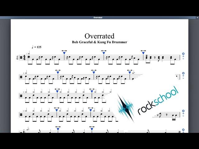 Overrated Rockschool Grade 3 Drums