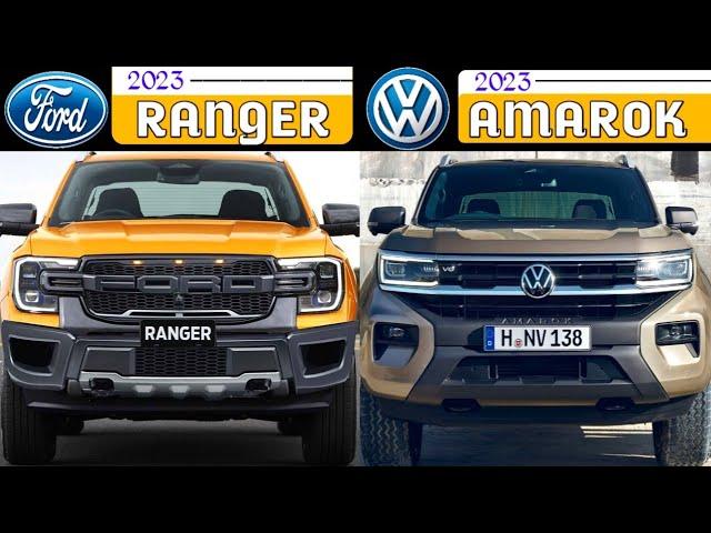 ford RANGER 2023 vs AMAROK 2023 | off-road, interior, price | 4×4 | fighters ( Hilux,raptor,dmax)