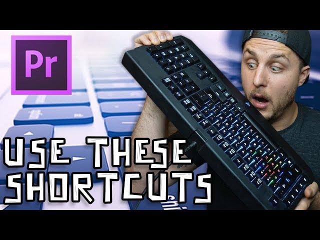 Adobe Premiere Tutorial - Keyboard Shortcuts