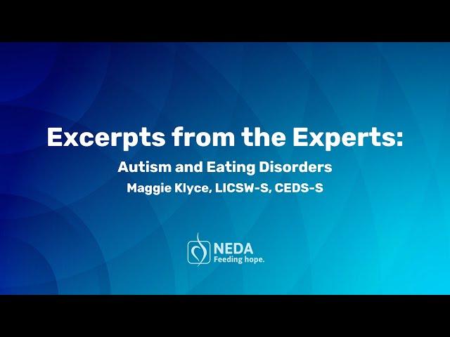 Autism and Eating Disorders