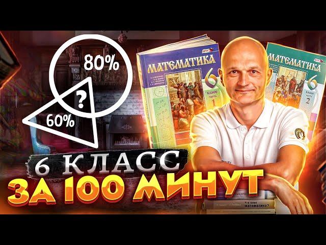 Виленкин. 6 класс за 100 минут. Математика: теория чисел, дроби, уравнения