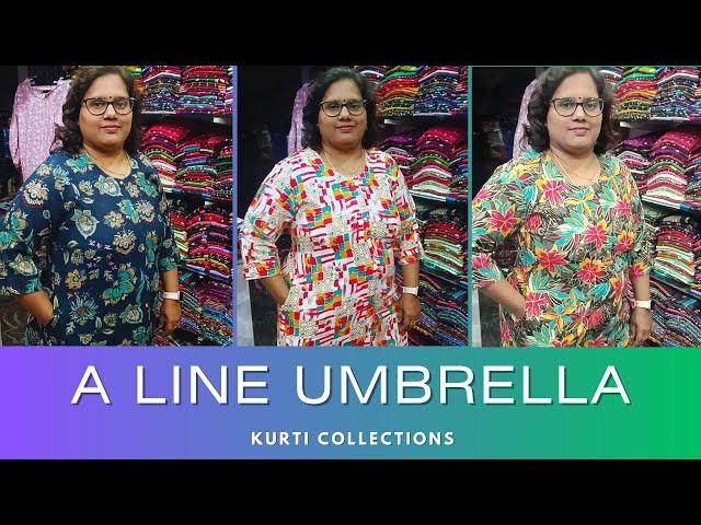 A Line Umbrella Offer Kurti #umbrellakurtis #alinedress #mayacollectionsvellore #8122507950