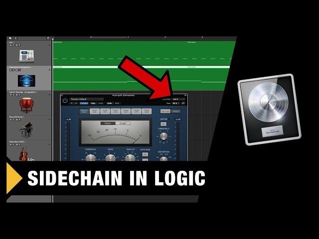 How to use SideChain Compression in Logic Pro X